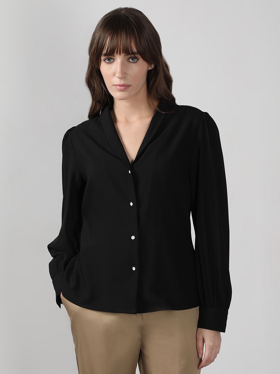 Black Button Down Shirt