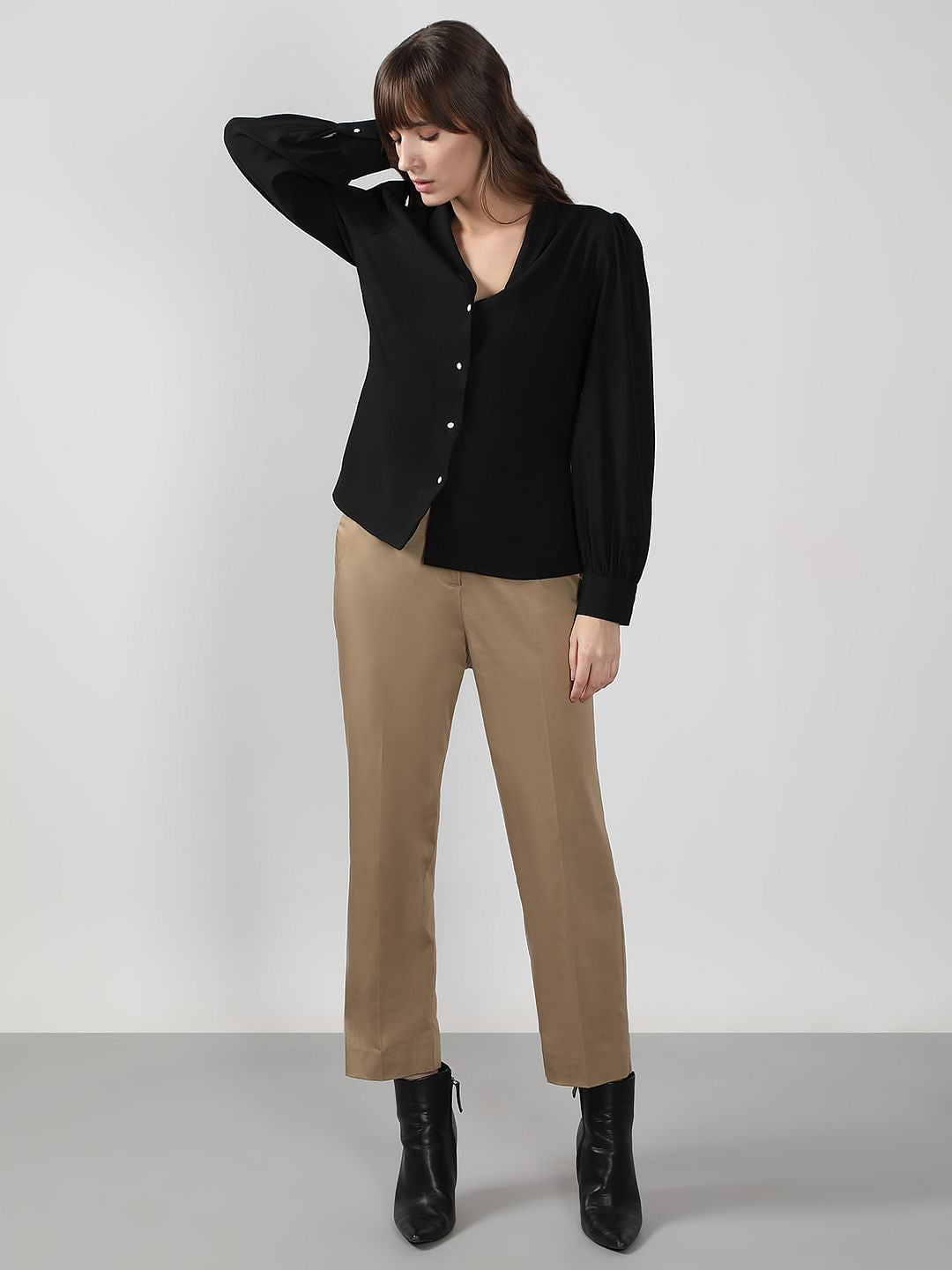 Black Button Down Shirt