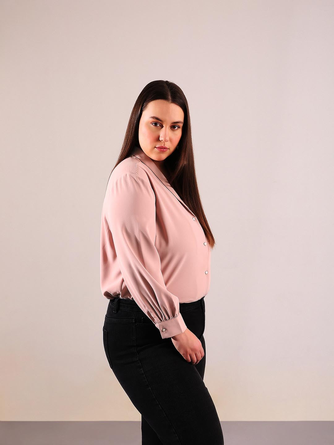 Vero Moda Curve Pink Shirt