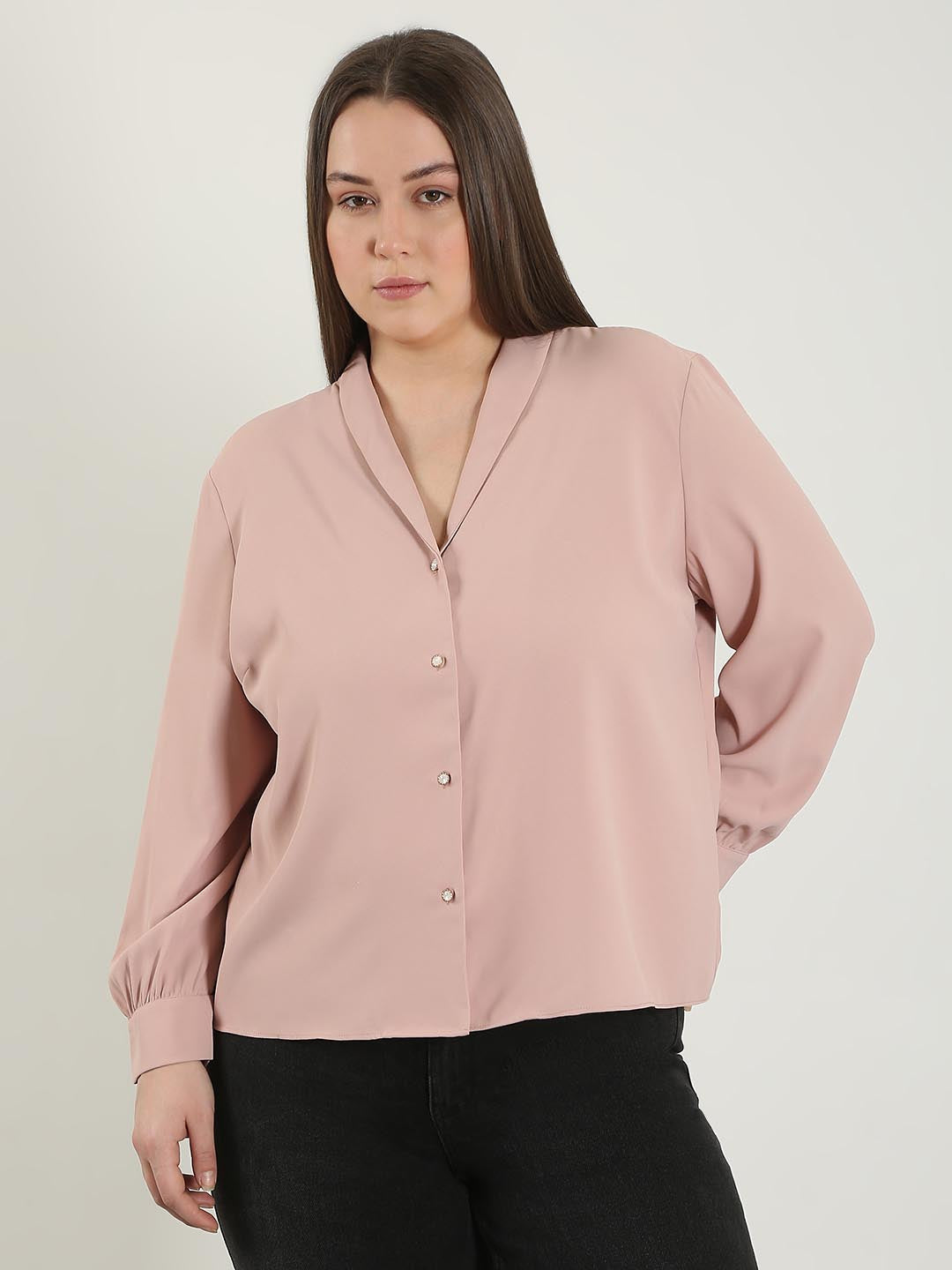 Vero Moda Curve Pink Shirt