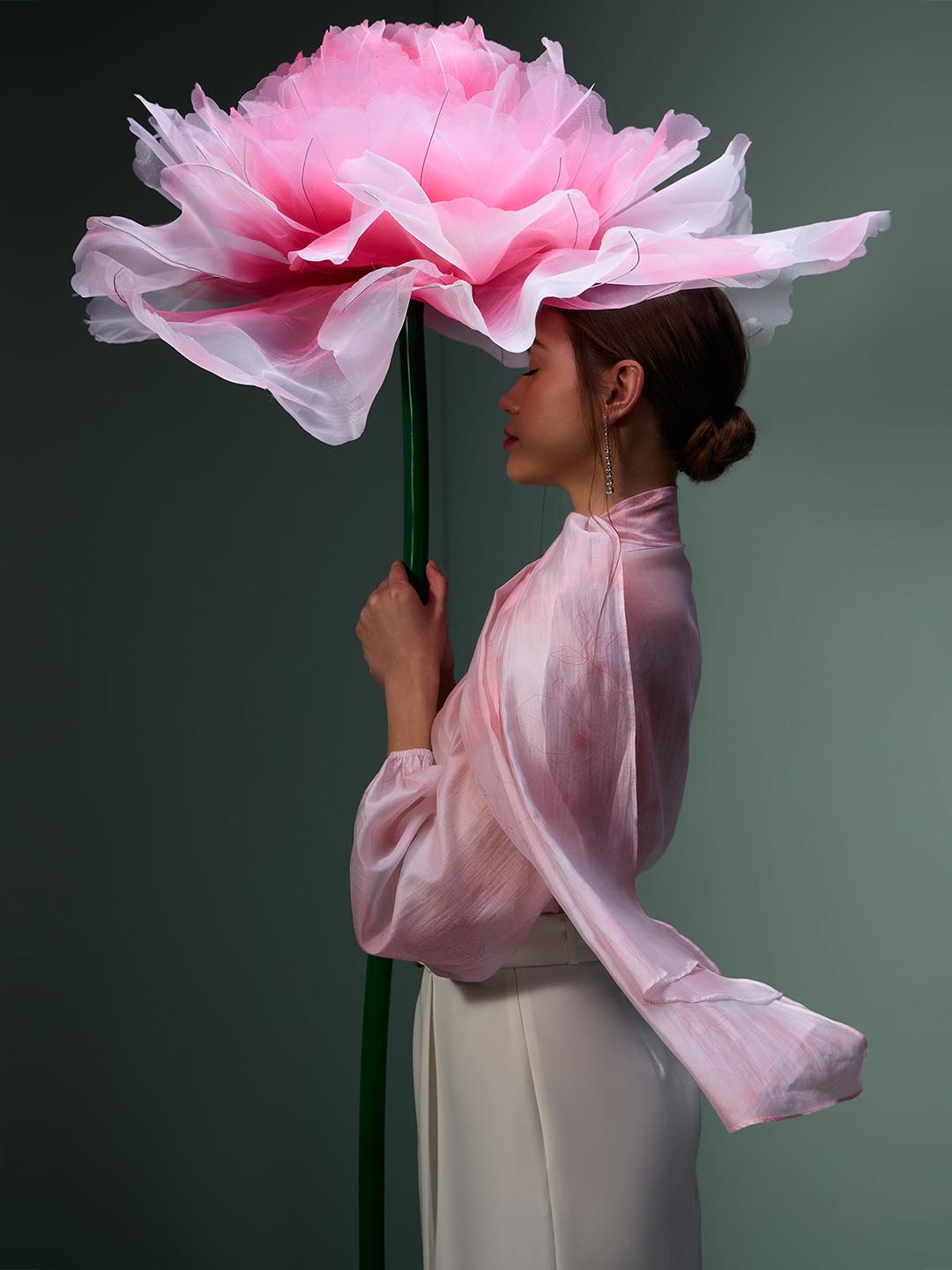 Vero Moda Pink Sheer Shirt