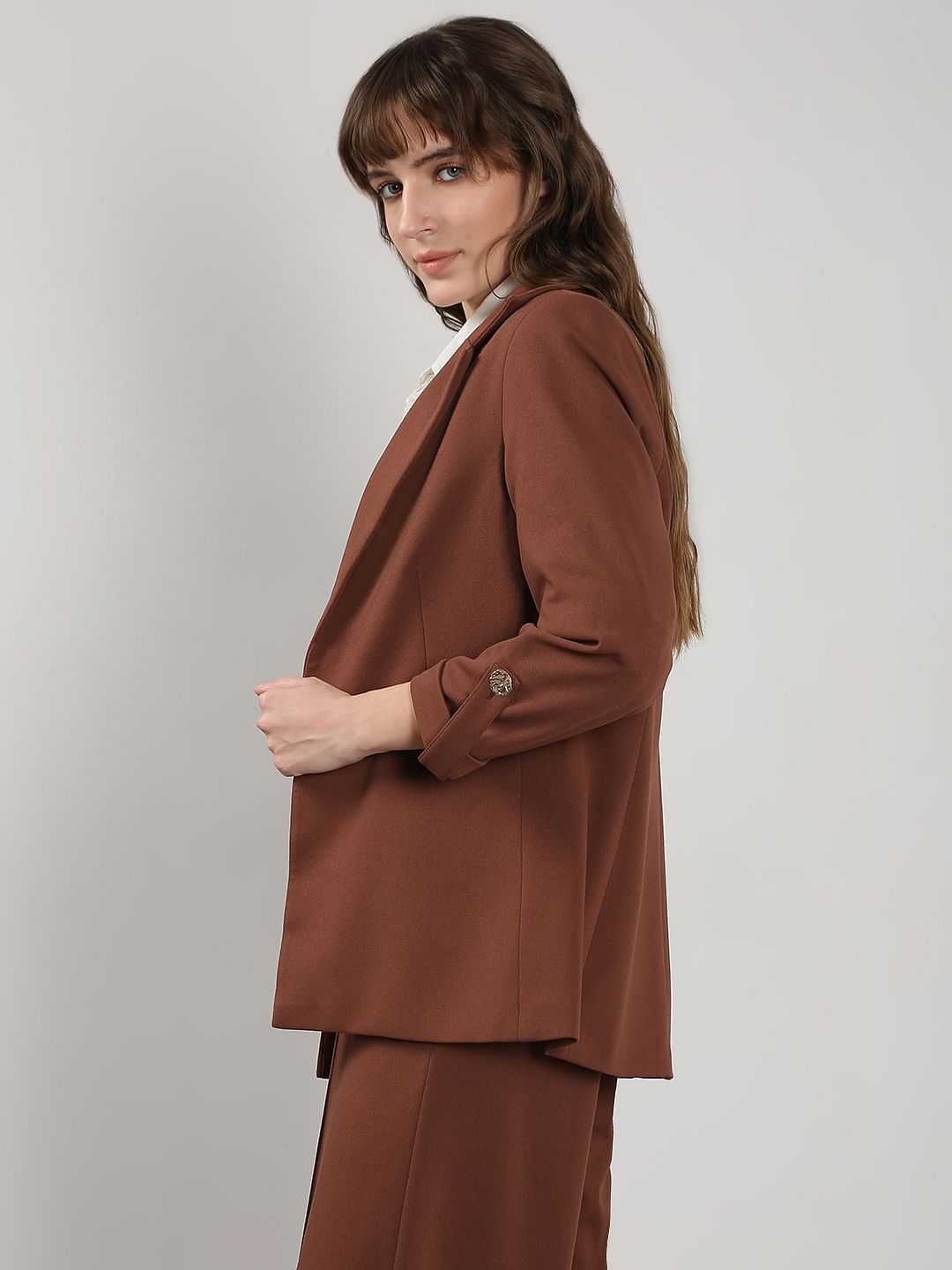 Brown Tailored Blazer
