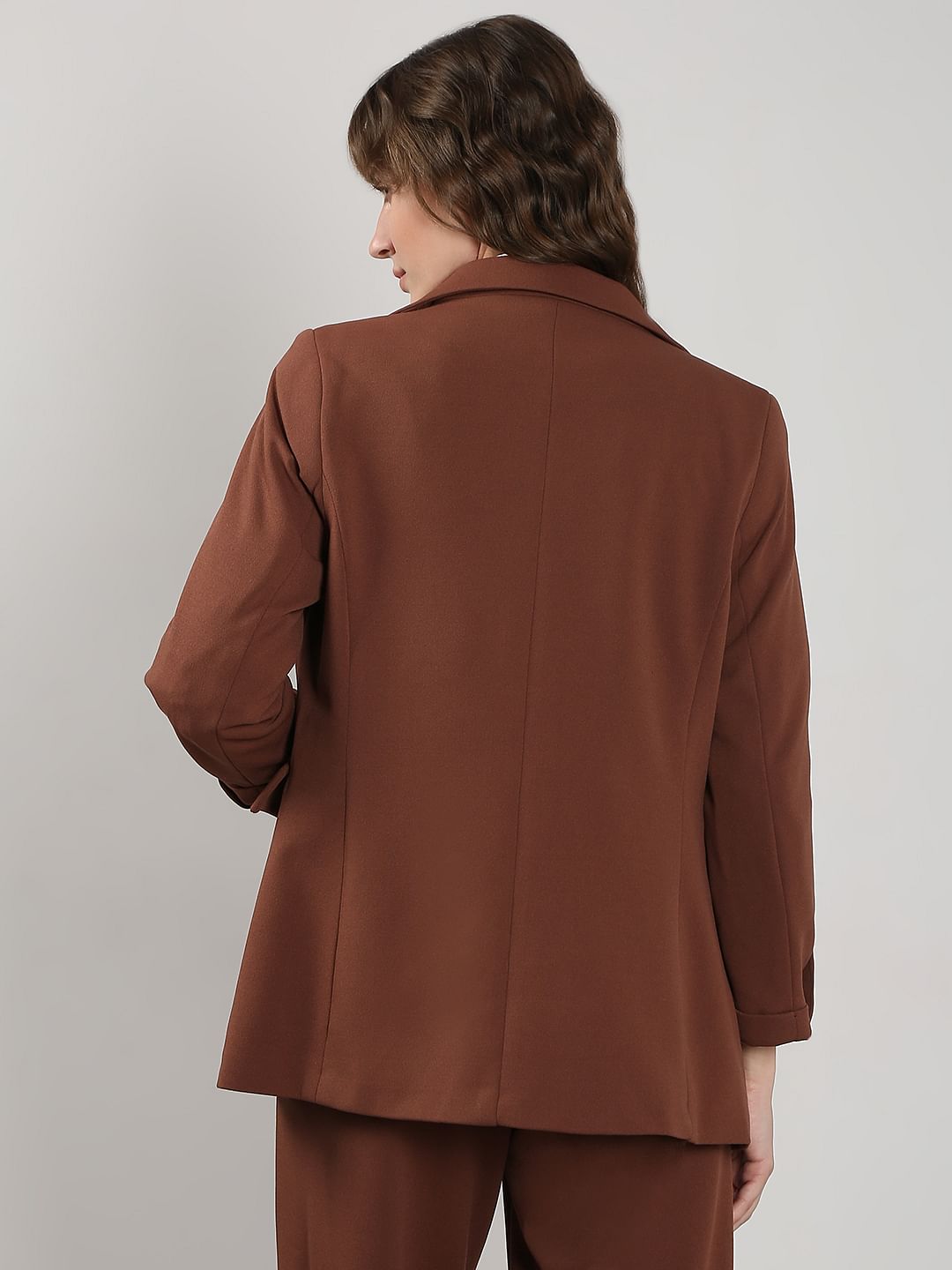 Brown Tailored Blazer