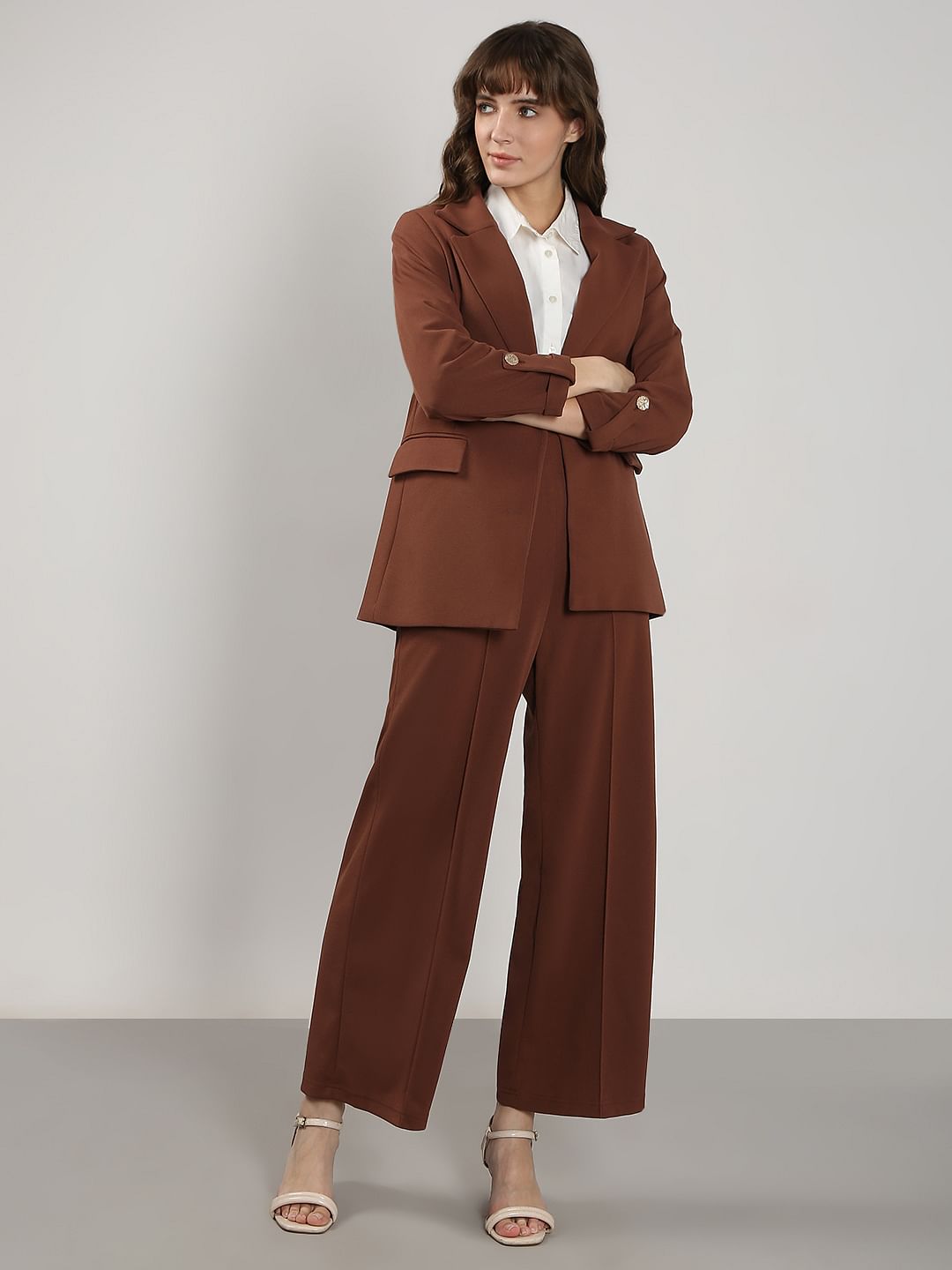 Brown Tailored Blazer