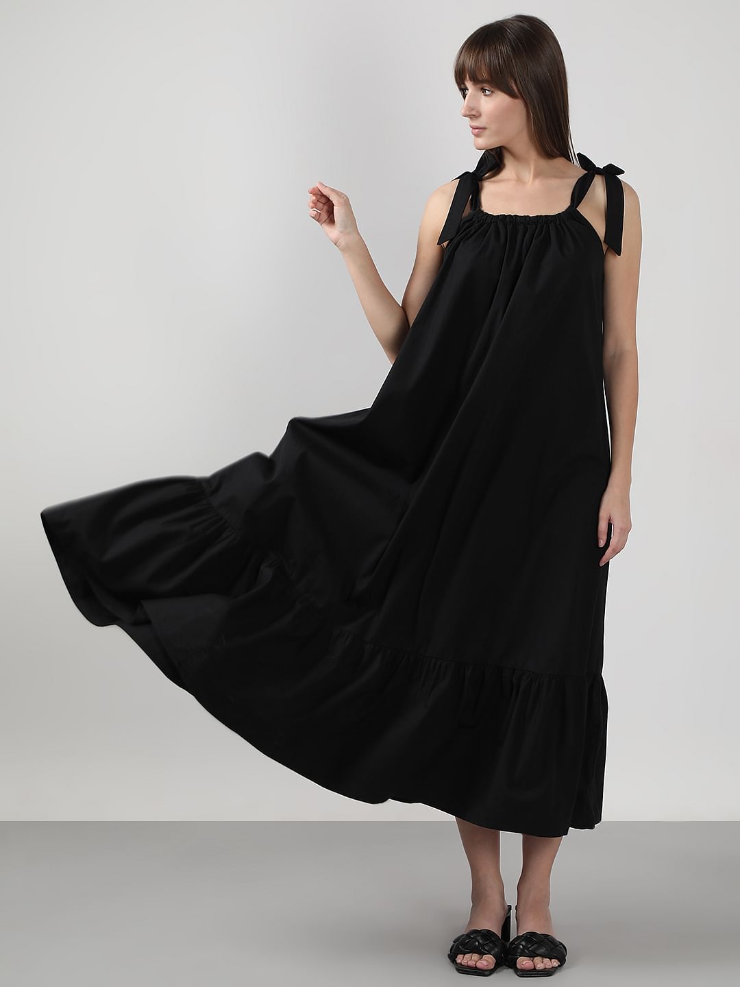 Black Midi Dress