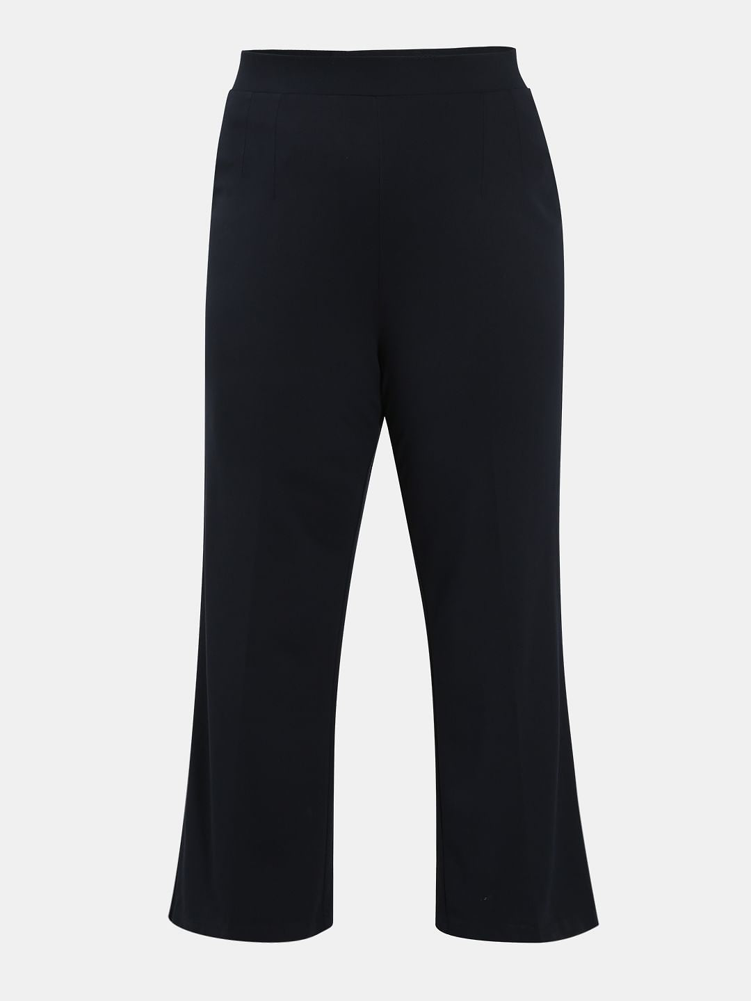 Curve Black Flared Pants