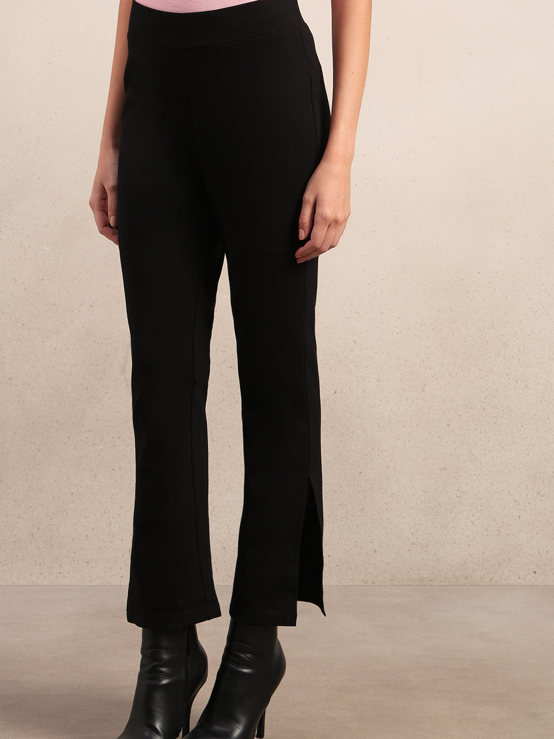 Black Flared Pants