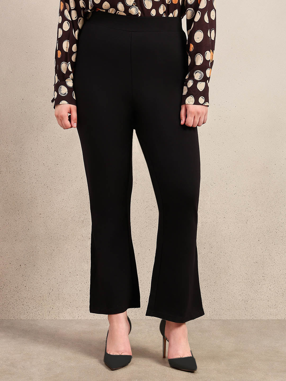 Curve High Rise Flared Pants