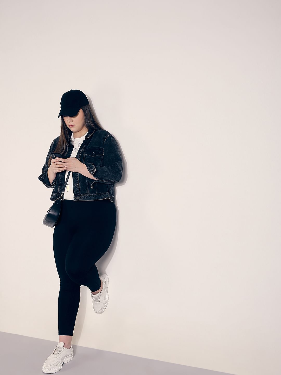 Curve Black High Rise Skinny Jeggings