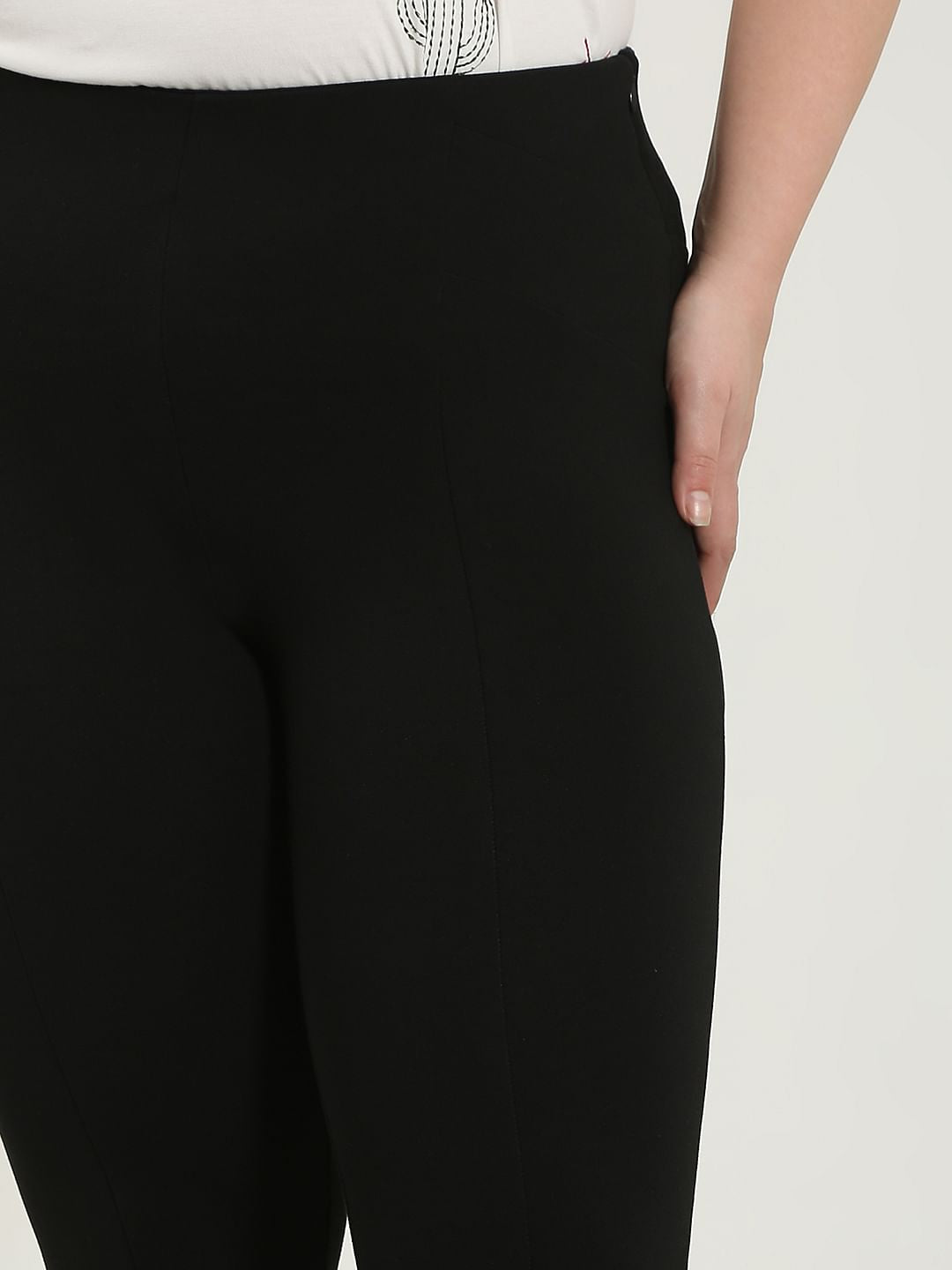 Curve Black High Rise Skinny Jeggings