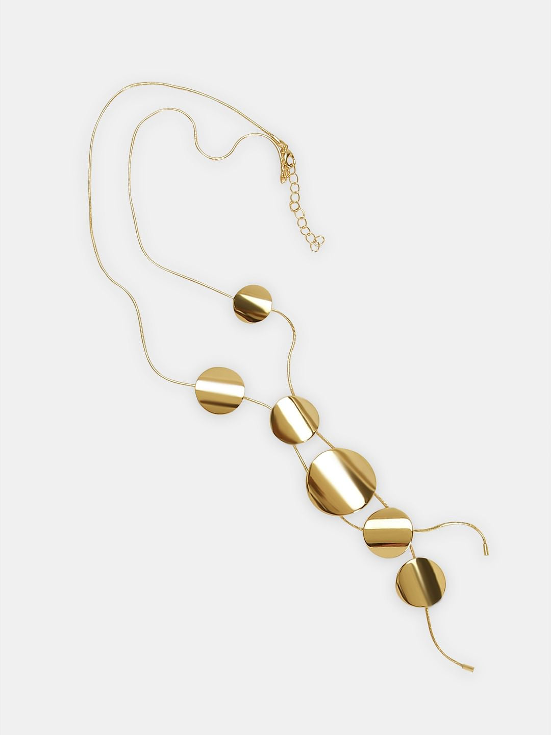 Gold Asymmetrical Necklace