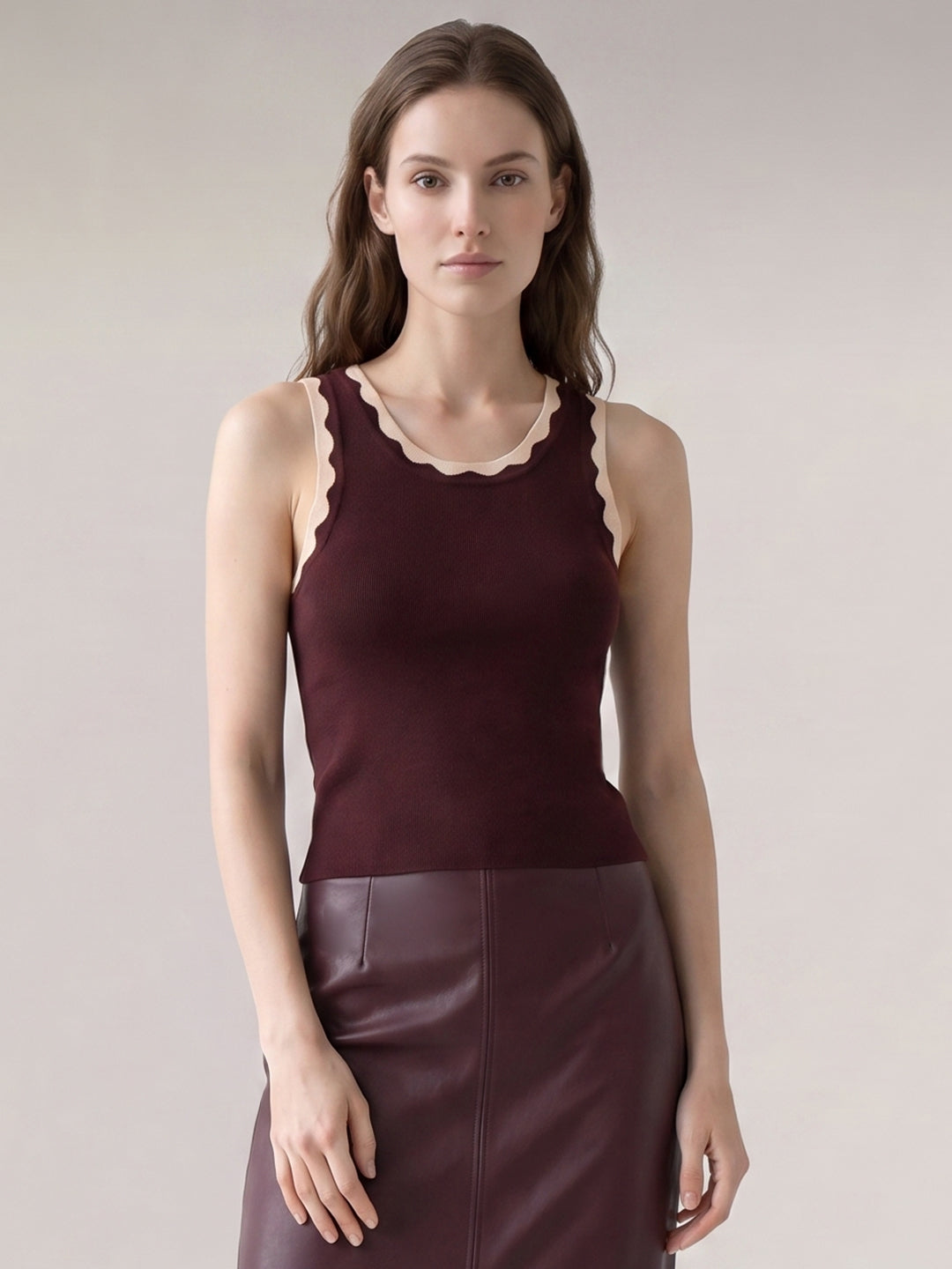 Ribbed Knit Top