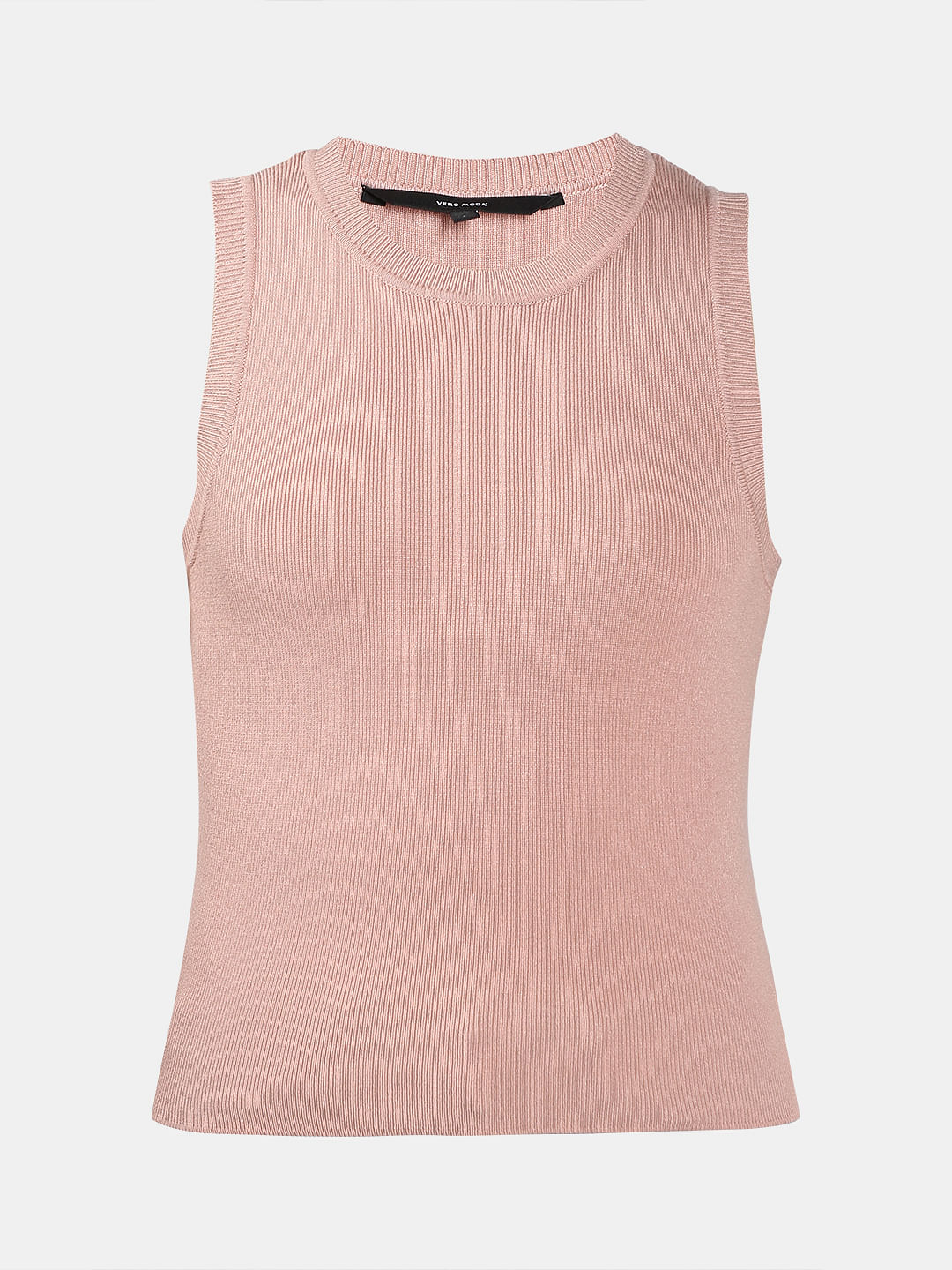 Pink Sleeveless Top