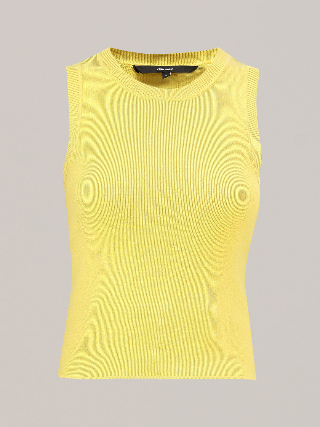 Yellow Sleeveless Top