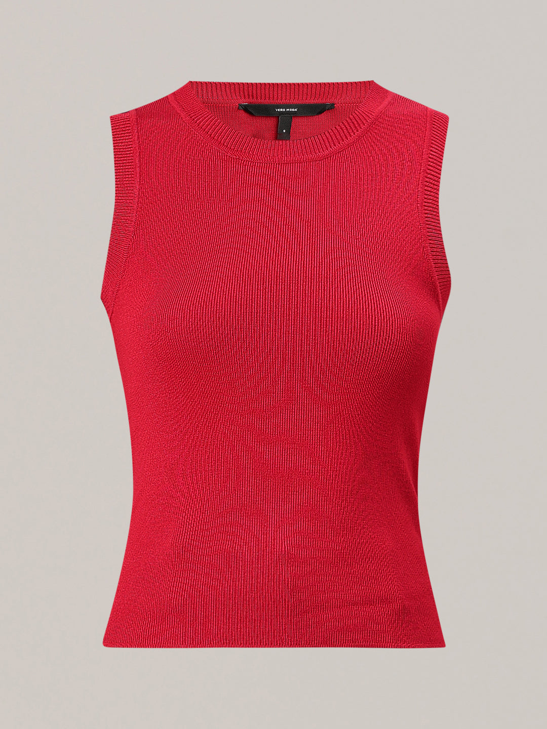 Red Sleeveless Top