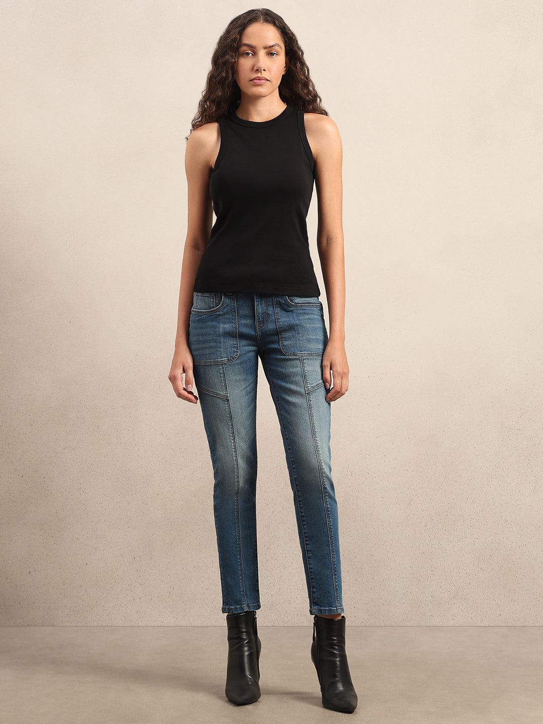 Cotton Sleeveless Top