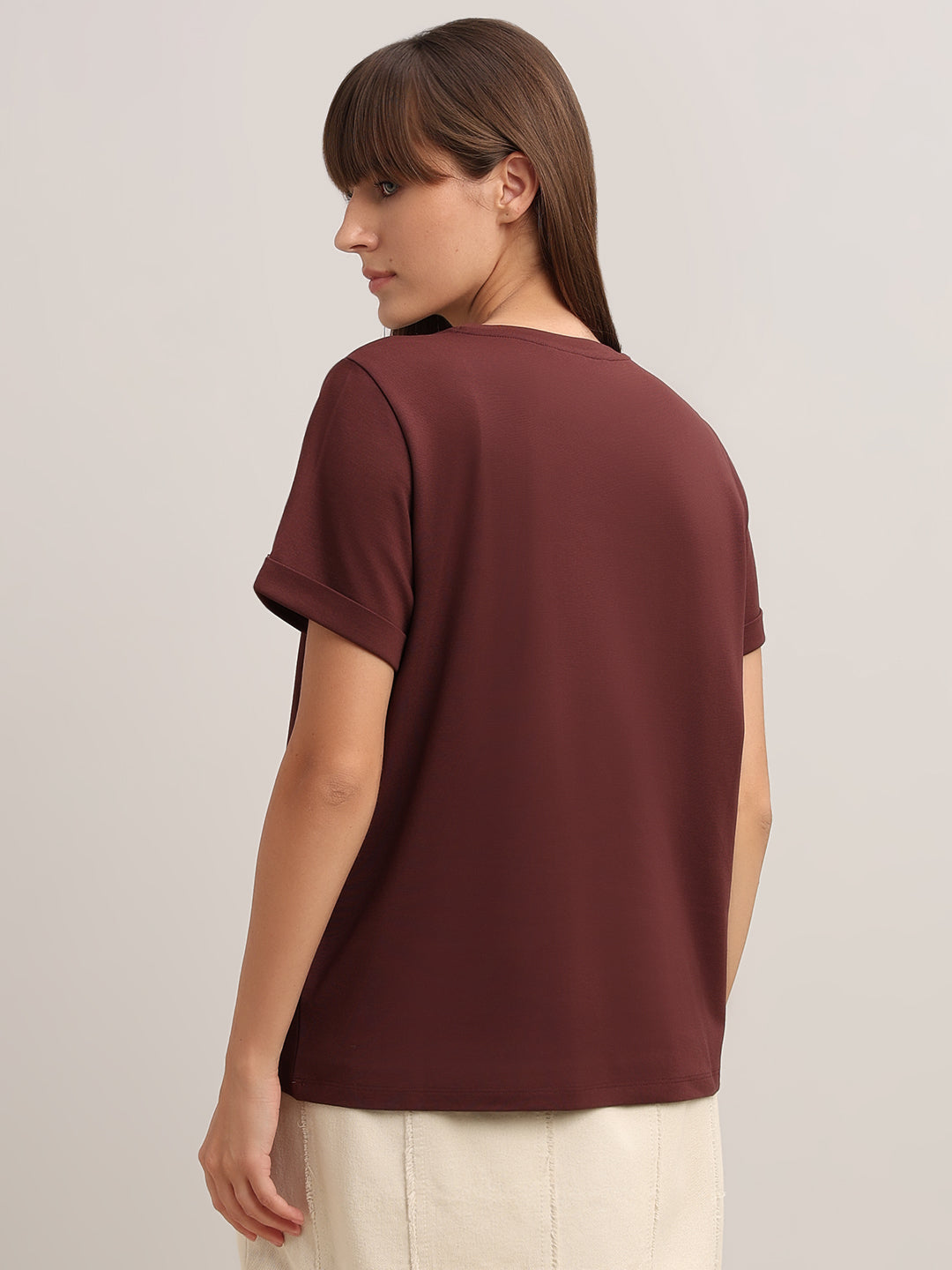 Crochet Pocket T-shirt