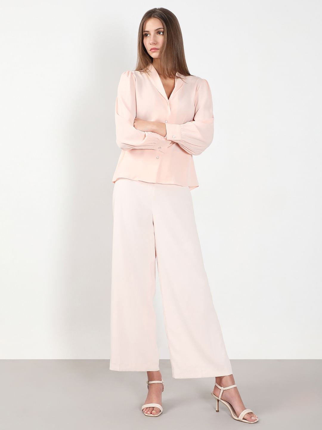 Pink Full Sleeves Shirt