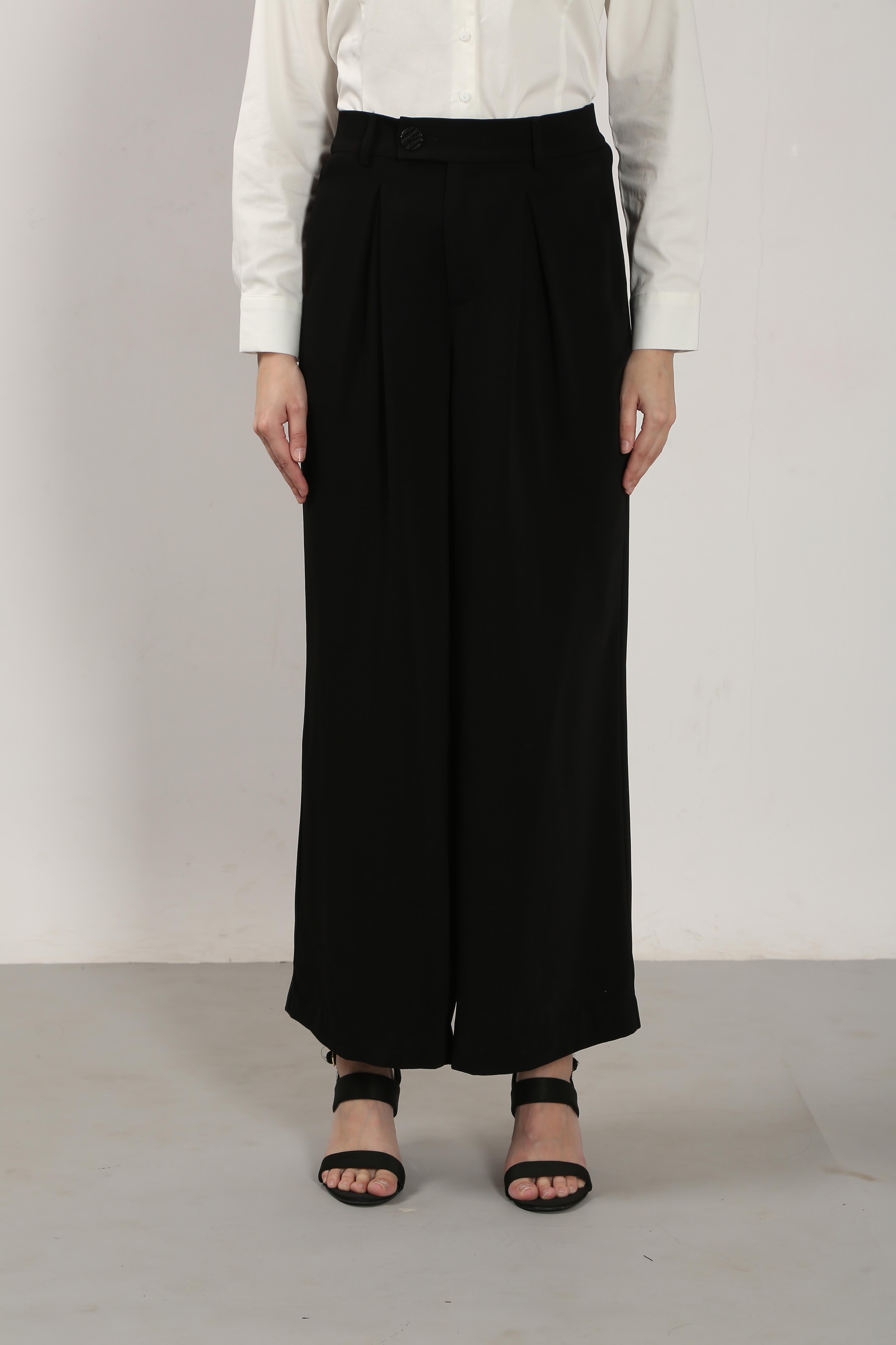 Vero Moda Black High Rise Pants