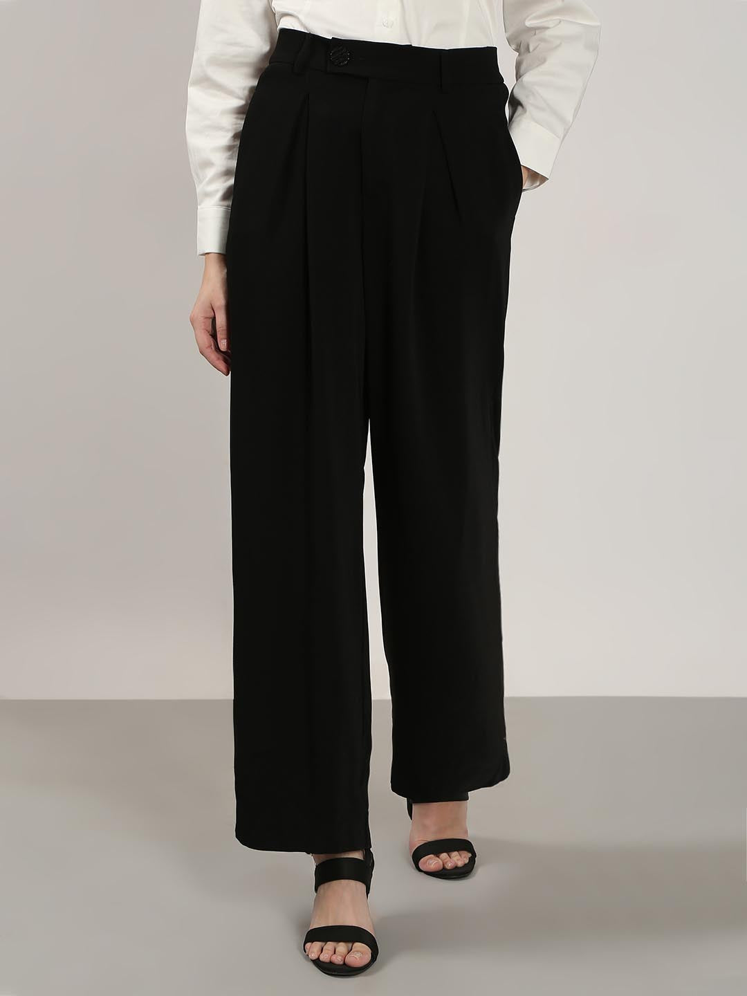 Vero Moda Black High Rise Pants