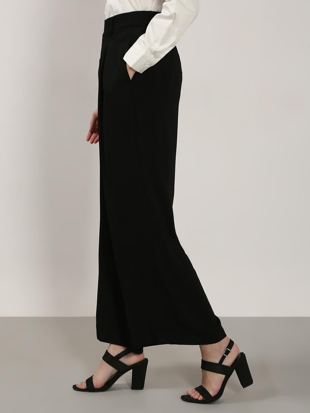 Vero Moda Black High Rise Pants