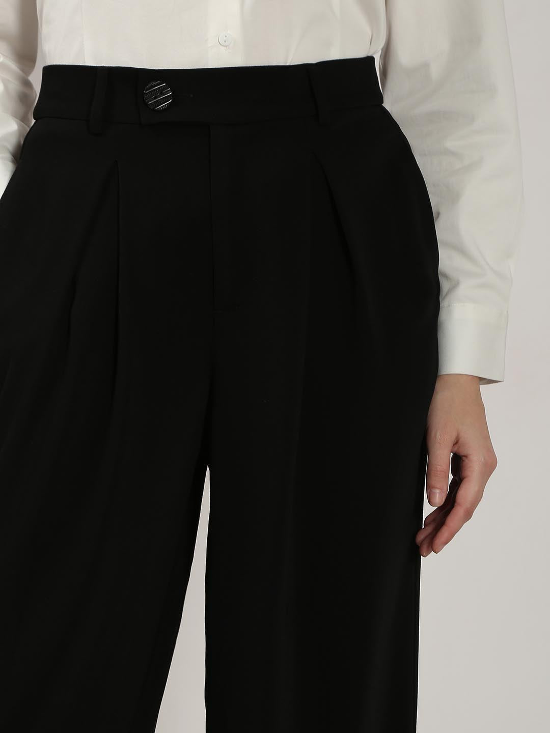 Vero Moda Black High Rise Pants