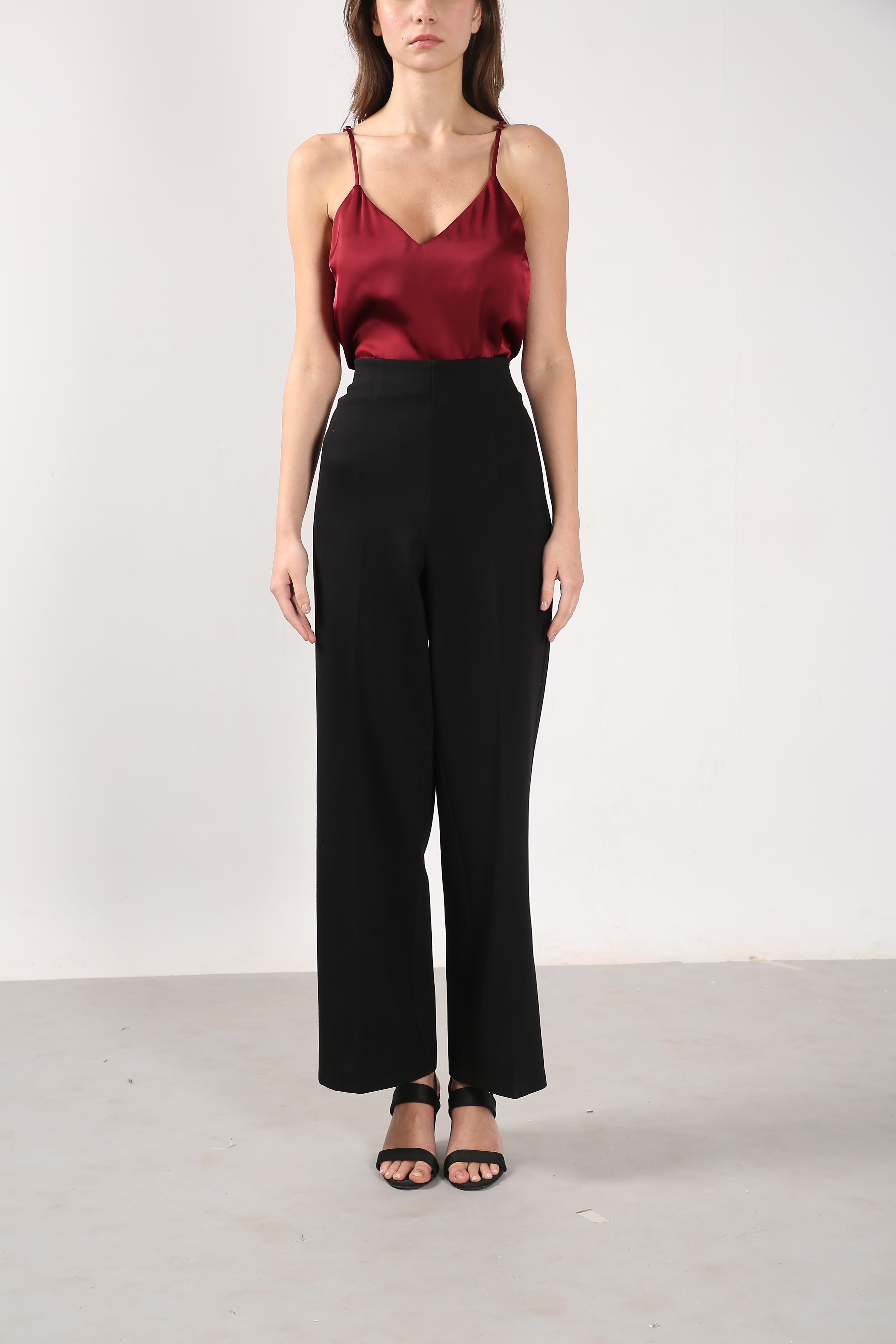 Vero Moda Black High Rise Pants