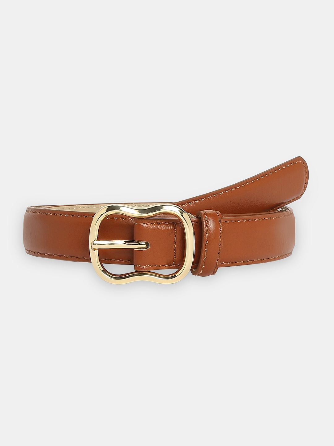 Cognac Jeans Belt