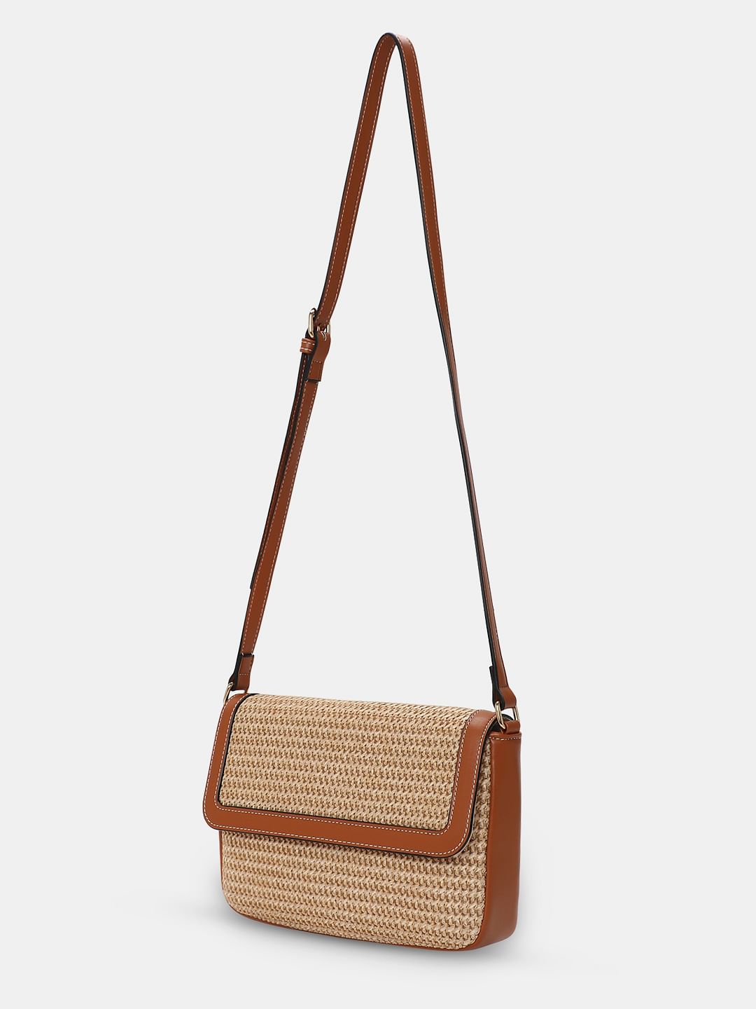 Beige Sling Bag