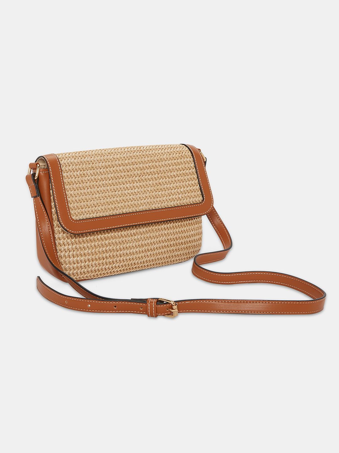 Beige Sling Bag