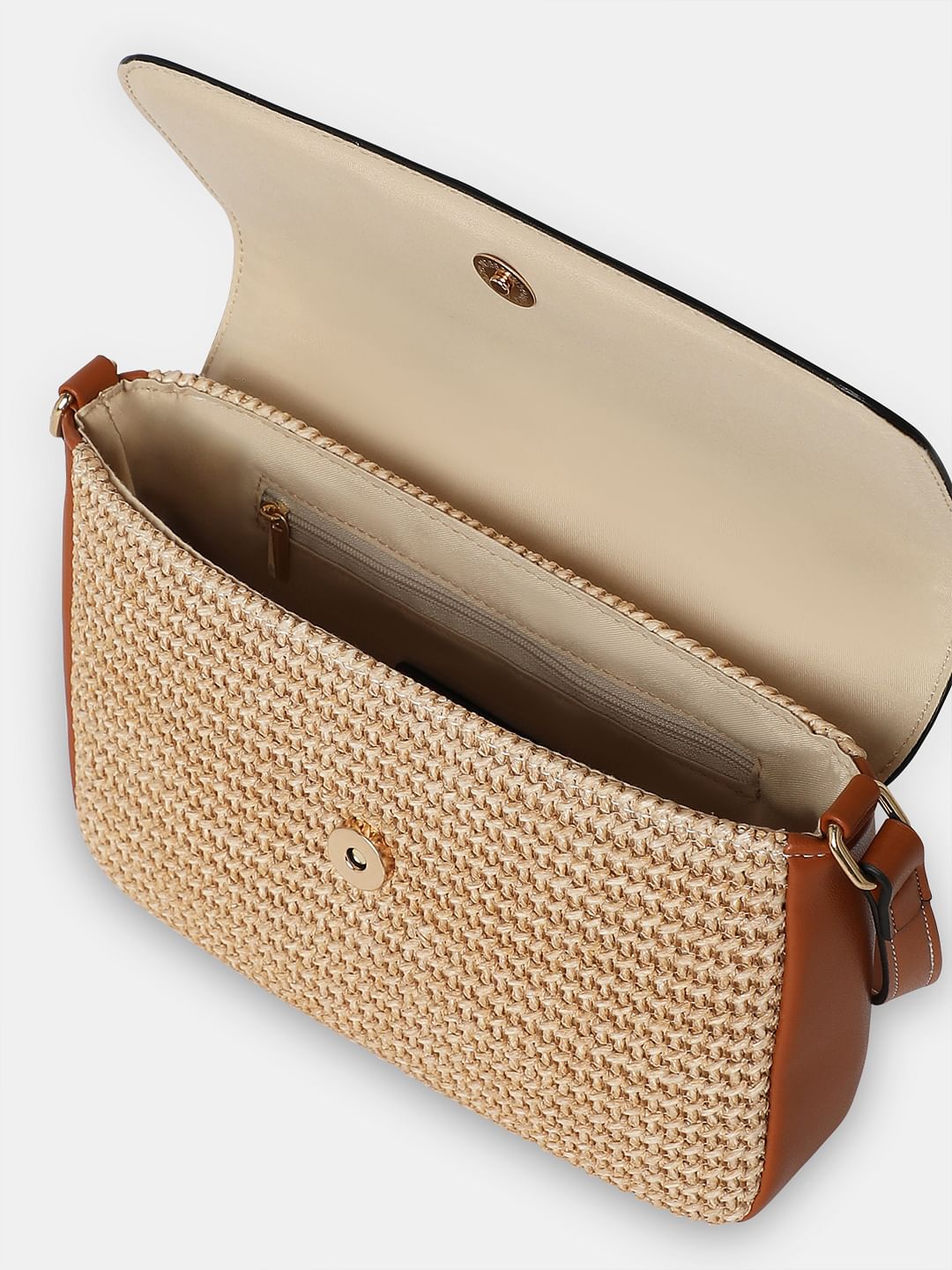 Beige Sling Bag