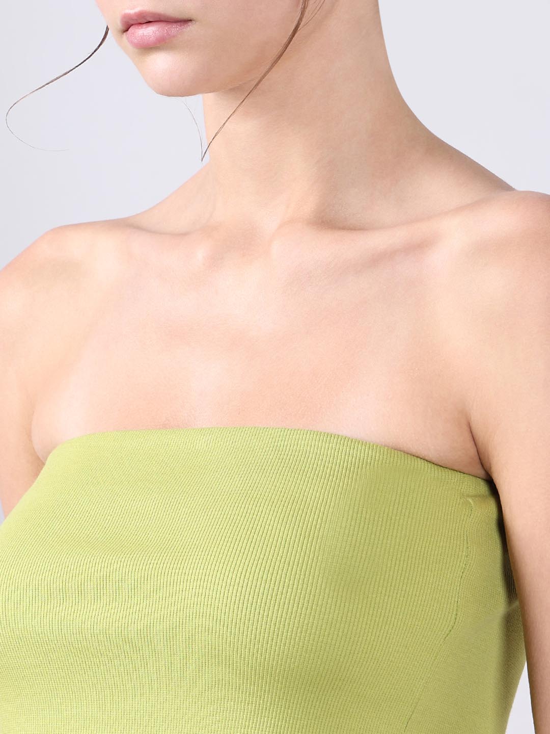 Vero Moda Green off-Shoulder Top