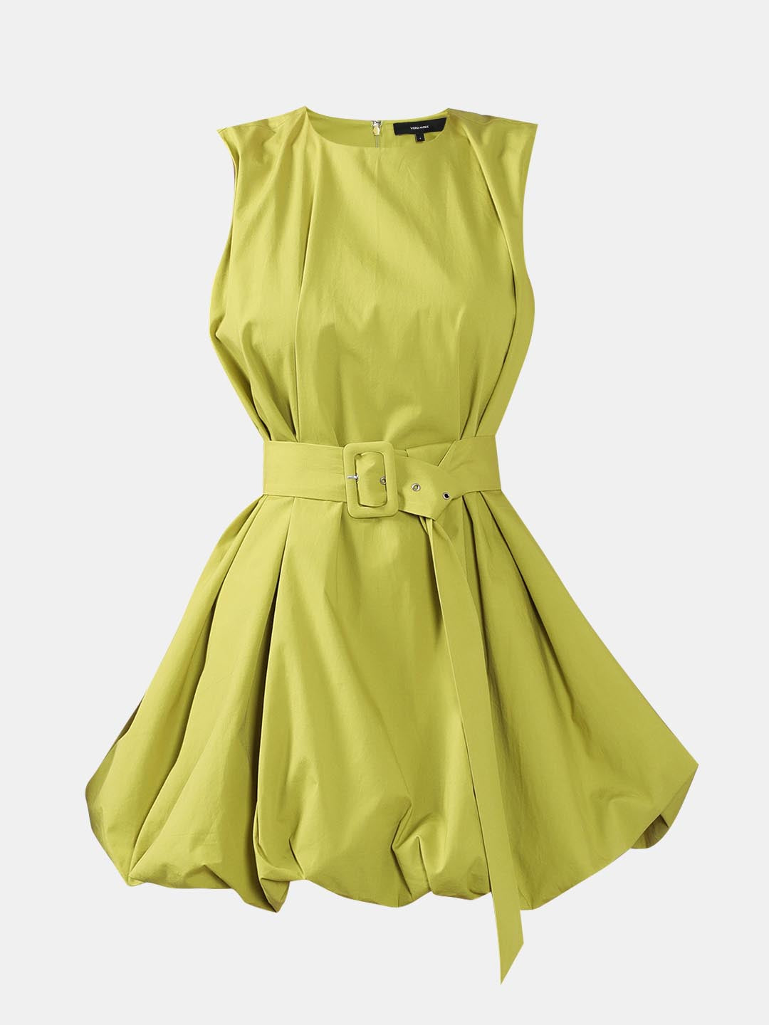 Vero Moda Green Bubble Hem Dress