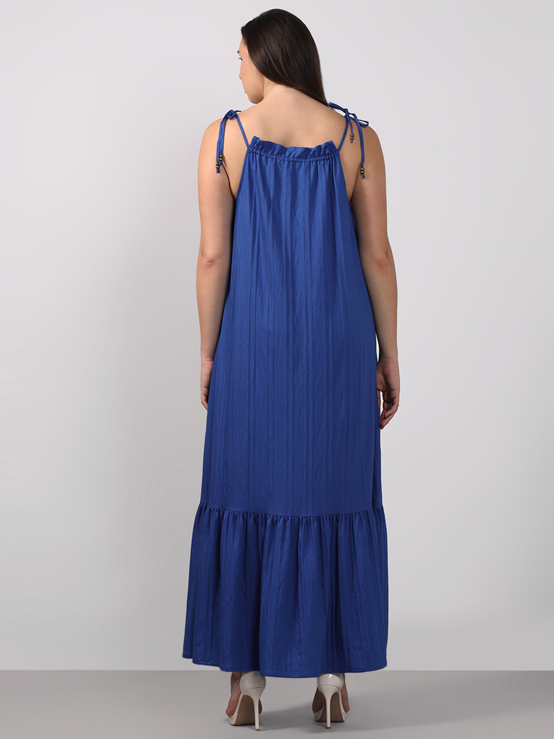 VERO MODA CURVE Blue Maxi Dress