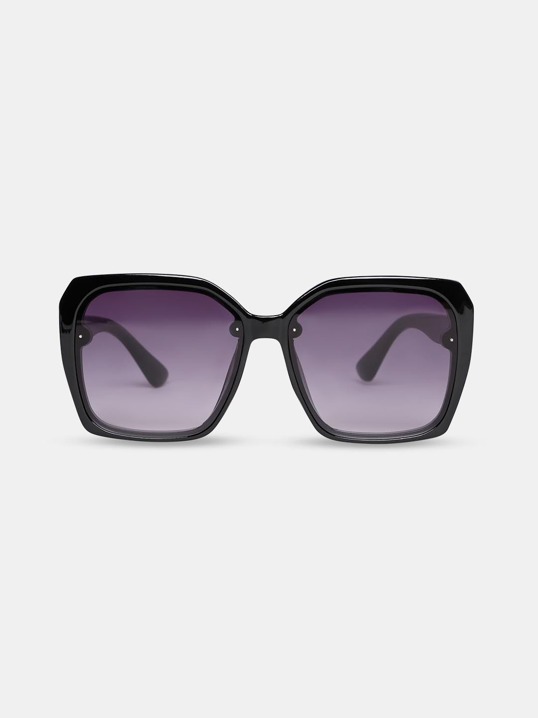 Vero Moda Purple Hexagonal Sunglasses