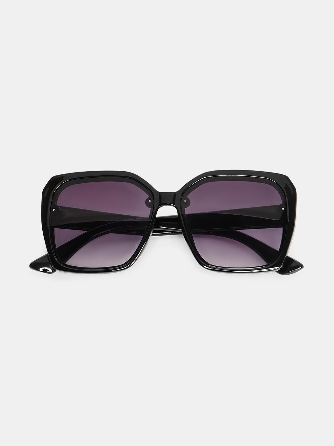 Vero Moda Purple Hexagonal Sunglasses