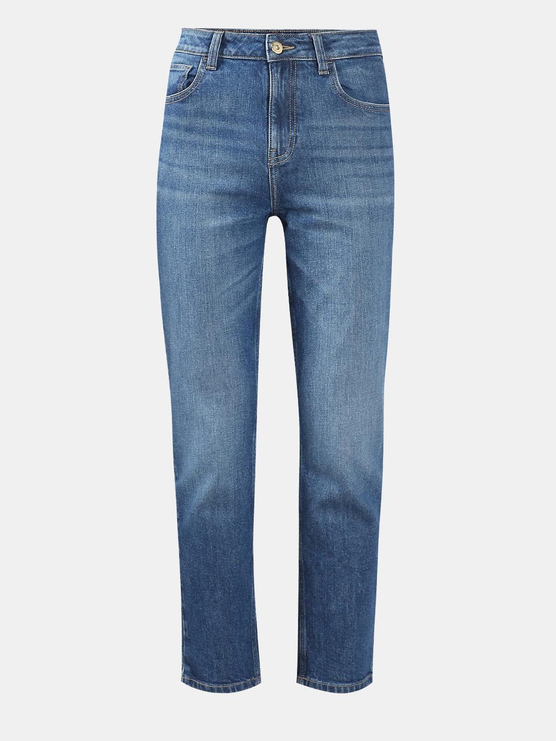 Vero Moda Blue Mid Rise Skinny Fit Jeans