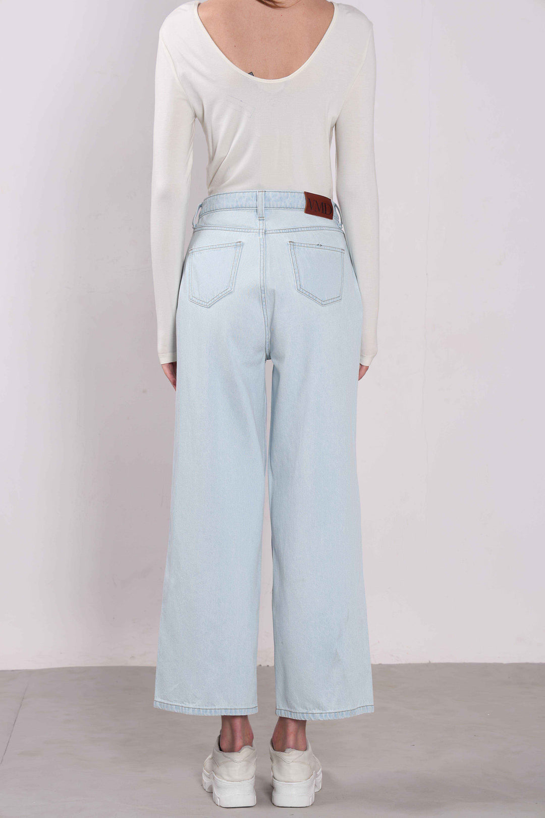 Vero Moda Light Blue Washed Straight Fit Jeans