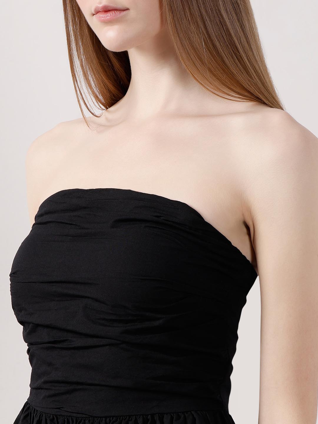 Vero Moda Black Bubble Hem Dress