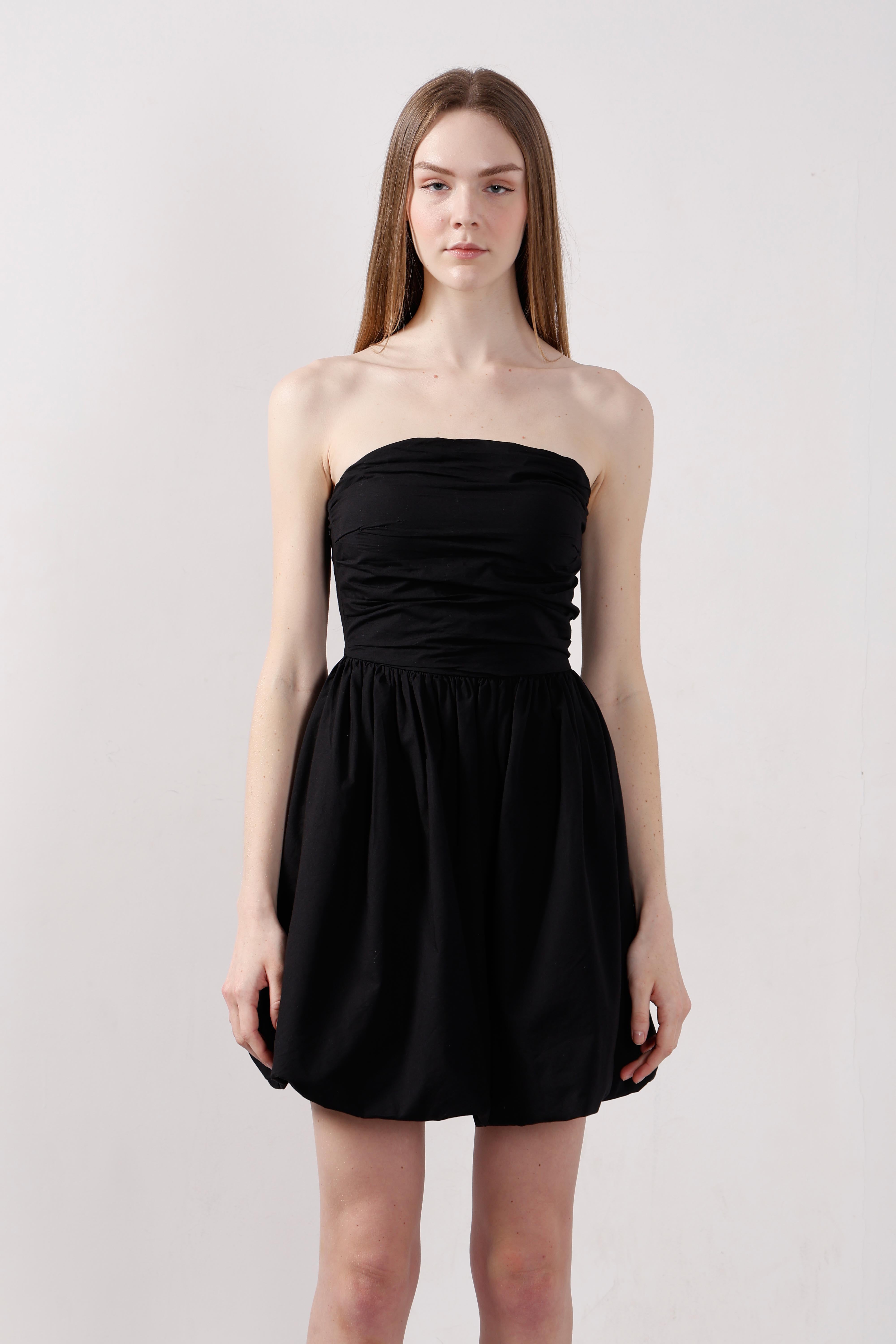 Vero Moda Black Bubble Hem Dress