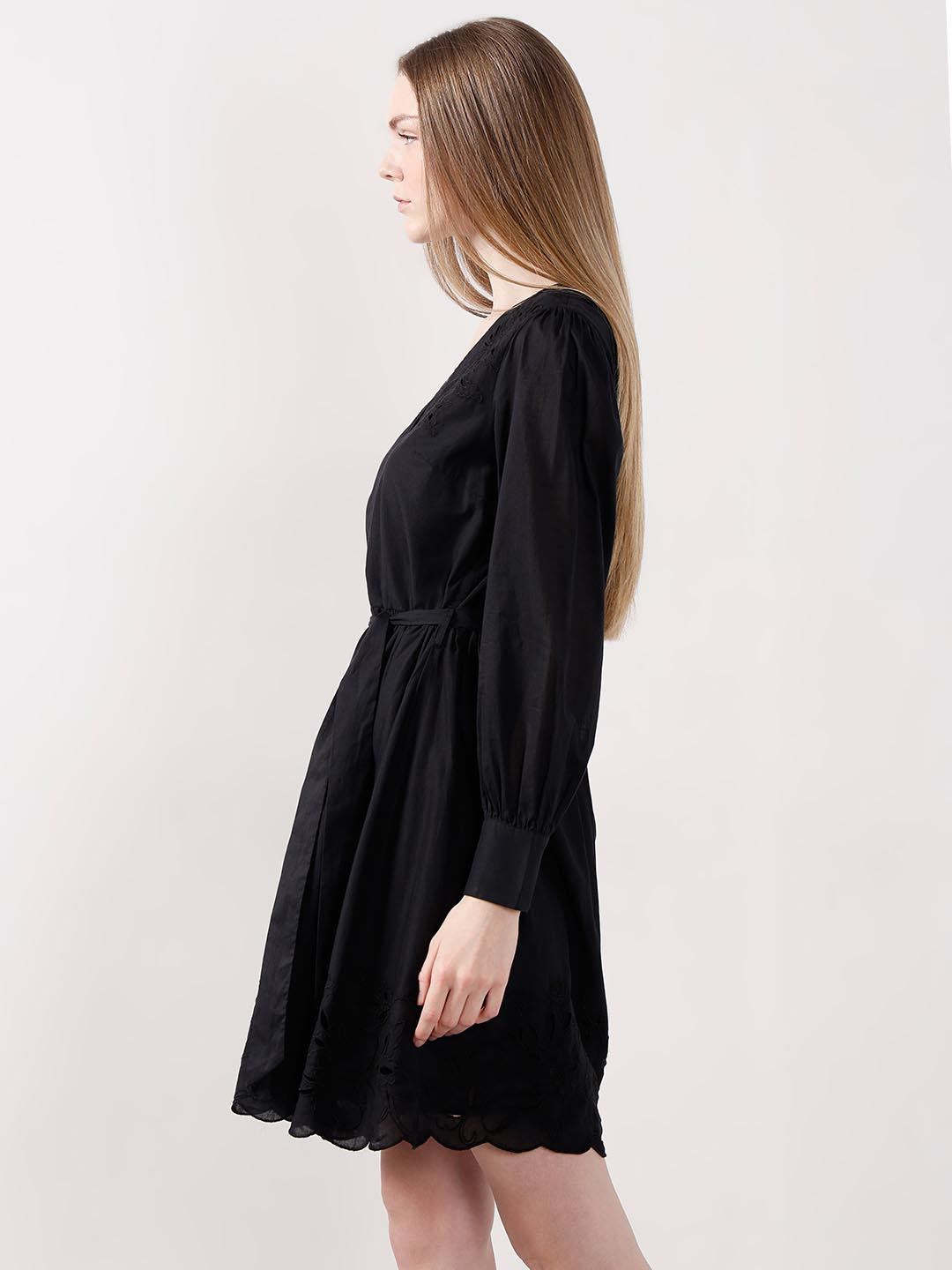 Vero Moda Black Mini Shirt Dress