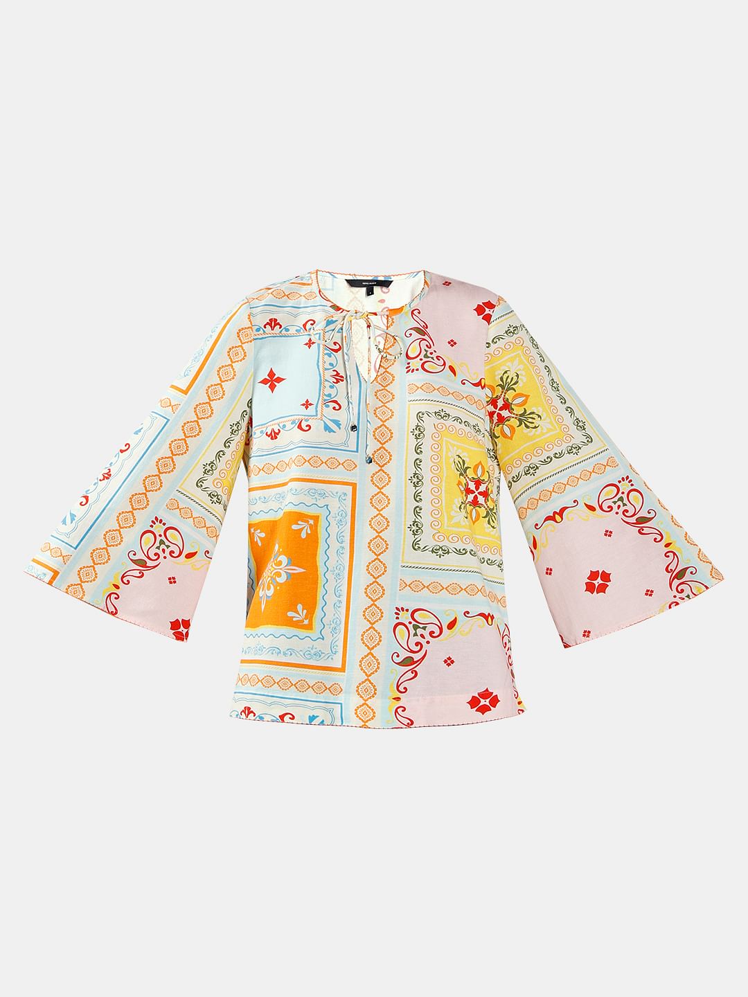 Multi-Colour Printed Top