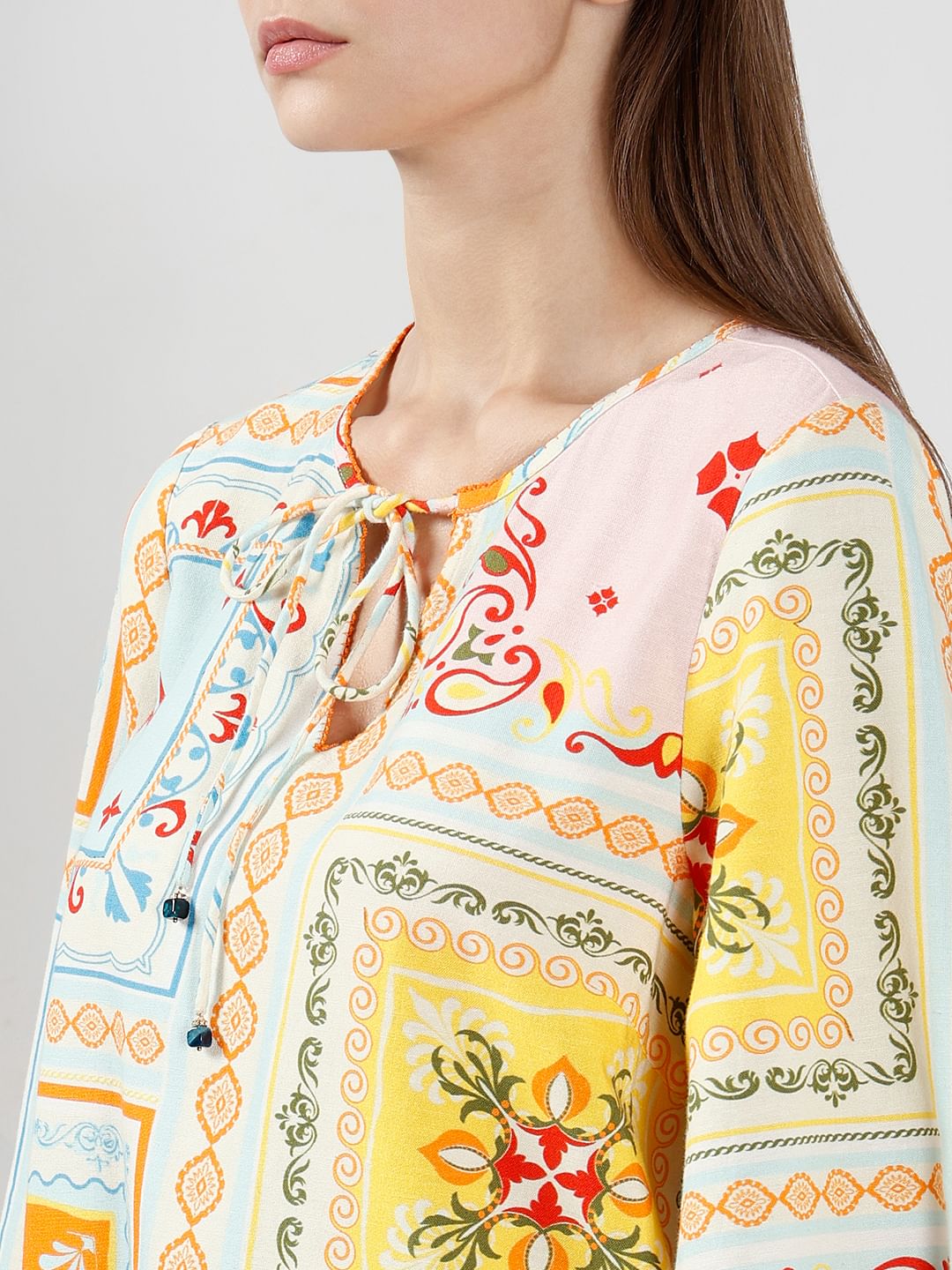 Multi-Colour Printed Top