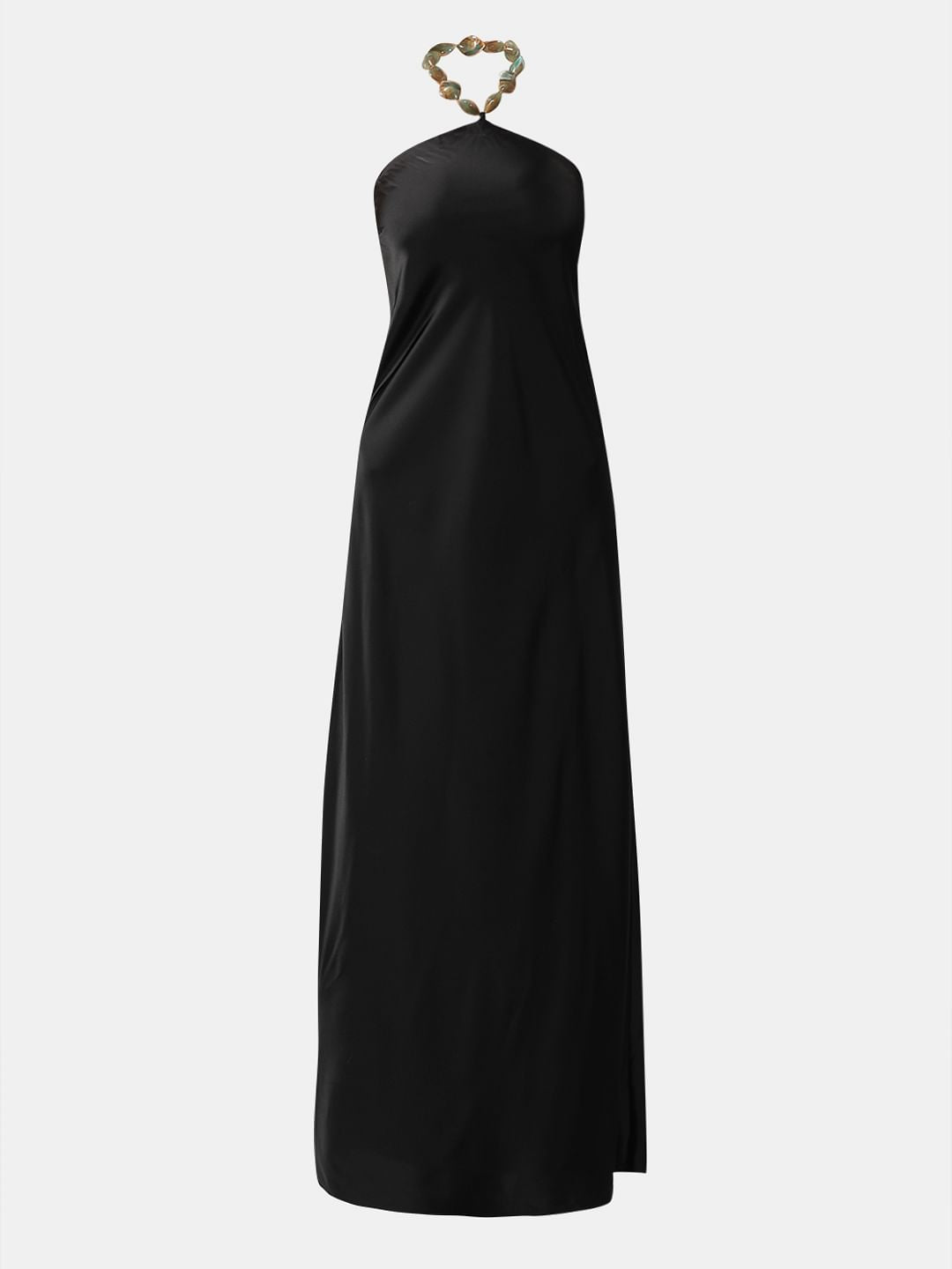 Black Halter Neck Dress