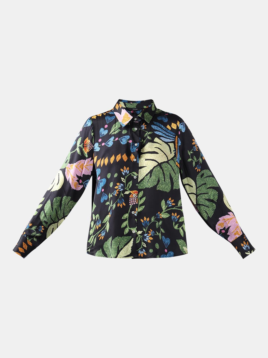 Vero Moda Black Printed Shirt