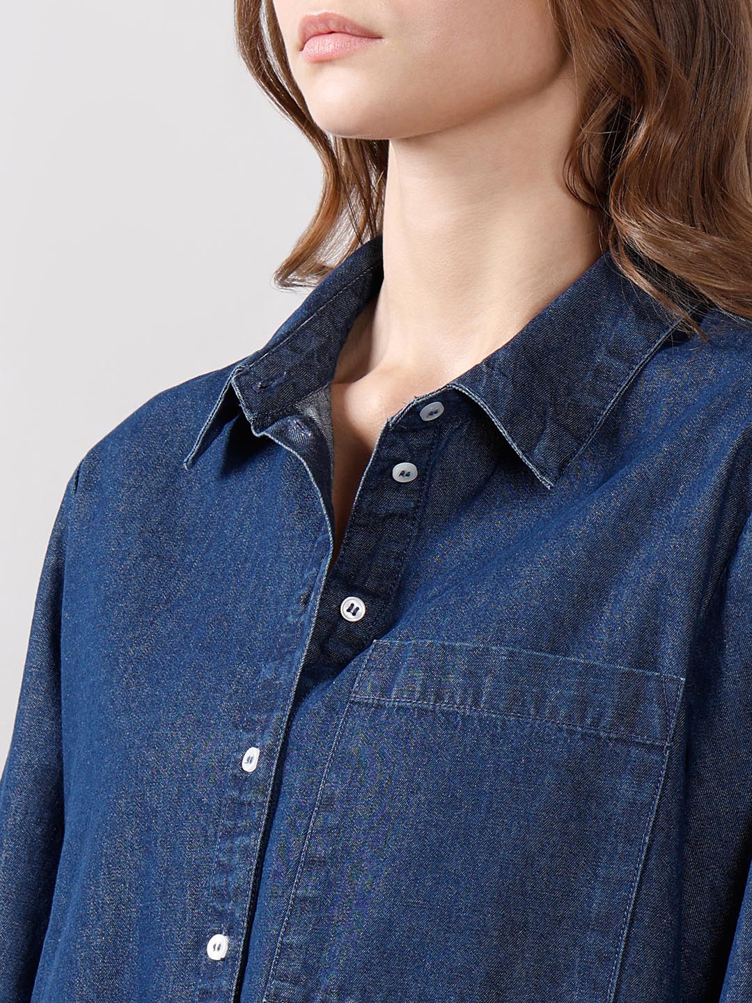 Blue Denim Shirt