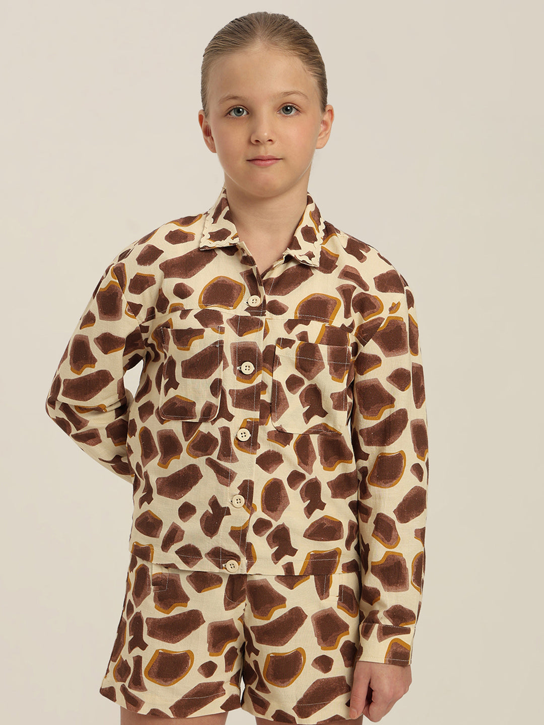 GIRLS Animal Print Shirt