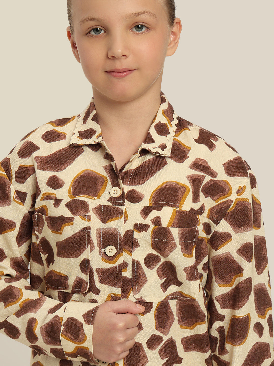 GIRLS Animal Print Shirt