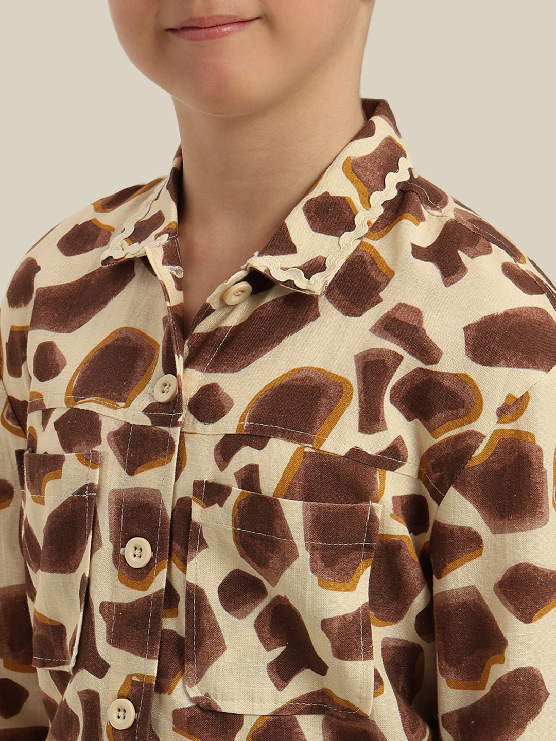 GIRLS Animal Print Shirt