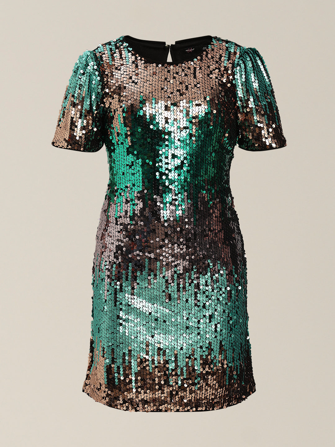 GIRLS Sequins Ombre Mini Dress